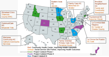 State-Wide Work For Building Health Center And DV Program Partnerships